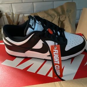 WMNS DUNK LOW 'BLACK WHITE'